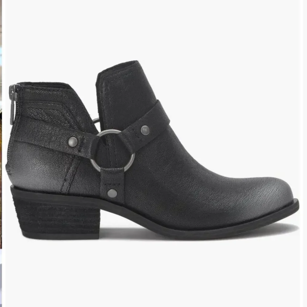 Lucky Brand Boltin Booties, Brand New, Color: Black, Size 8 - Picture 4 of 7